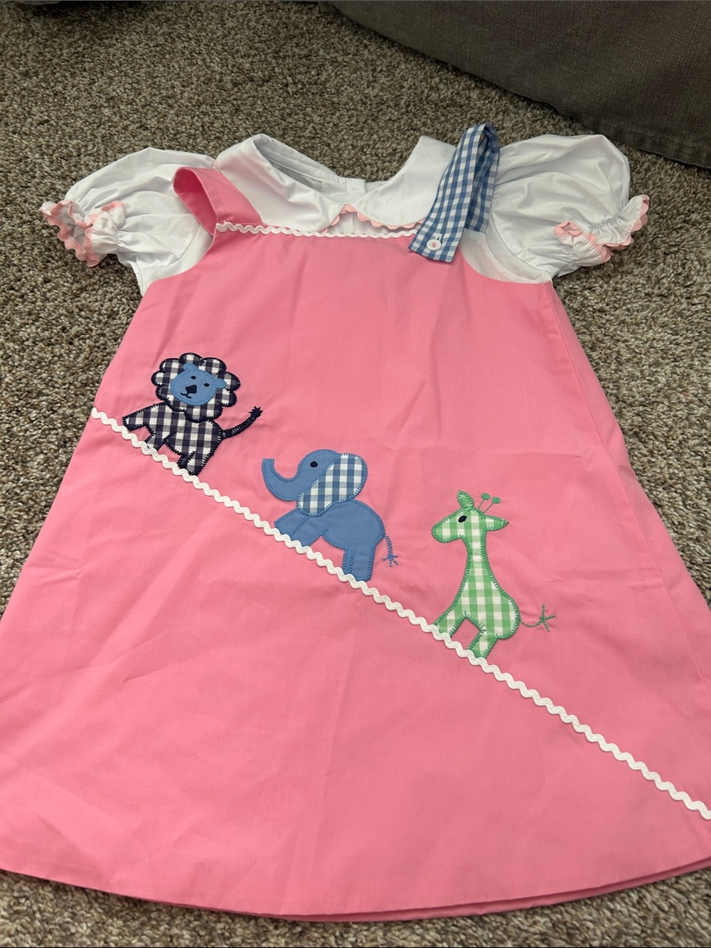 TBBC Animal Applique Dress and blouse